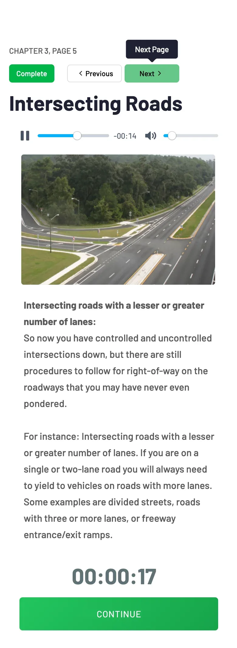 Cruise Control Online course lesson